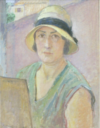 Gabriella Oreffice, Autoritratto (1928)